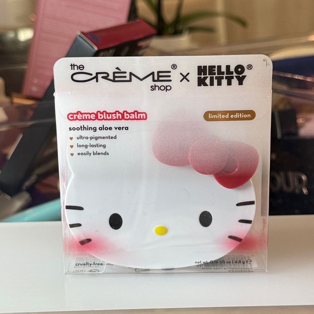 Lacrim Shop Hello Kitty Cream Blush Balm In Color Berry Cute.